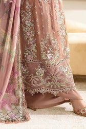 Restocked/Maria B Chiffon 25/MPC-25-105/Tea Pink