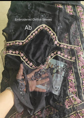Maria B Chiffon open pics Open Pic/Maria B Chiffon 25/MPC-25-104/Black
