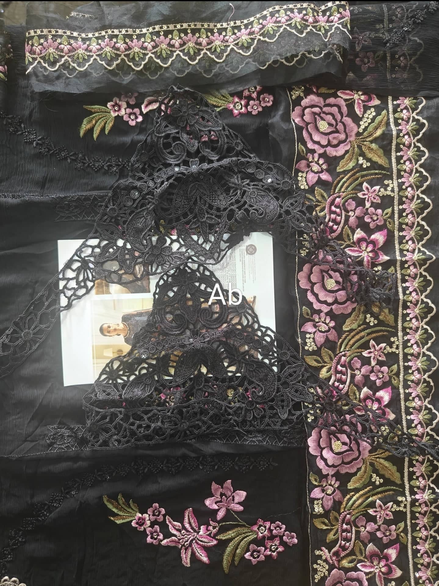 Maria B Chiffon open pics Open Pic/Maria B Chiffon 25/MPC-25-104/Black