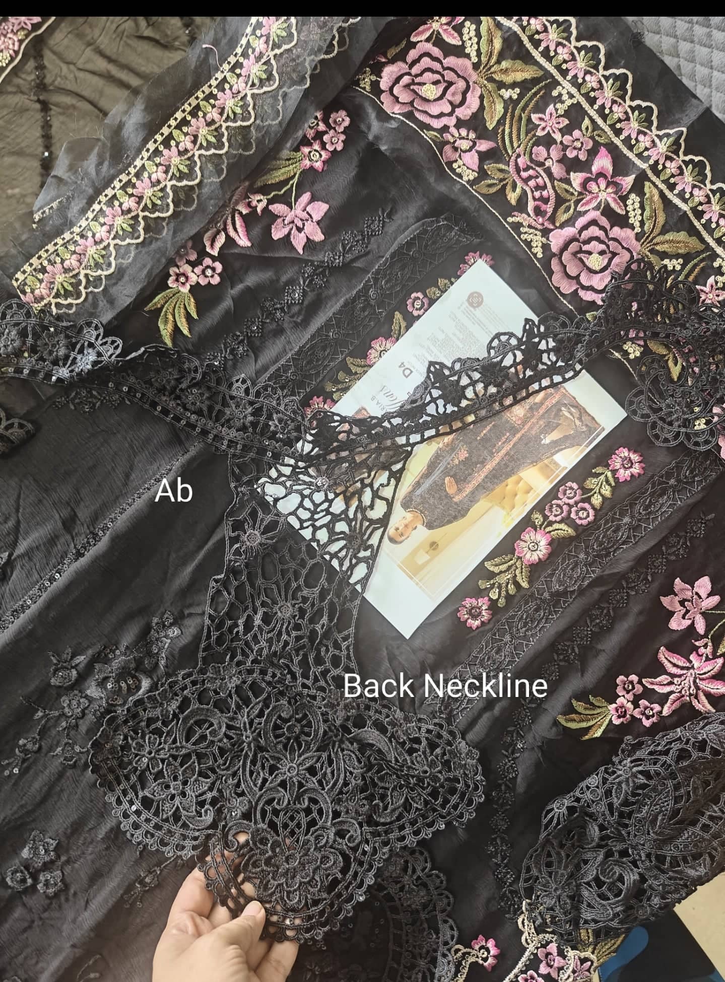 Maria B Chiffon open pics Open Pic/Maria B Chiffon 25/MPC-25-104/Black