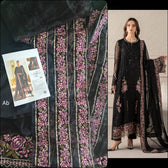 Sale!!Open Pic/Maria B Chiffon/MPC-25-104/Black