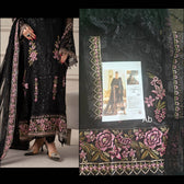 Sale!!Open Pic/Maria B Chiffon/MPC-25-104/Black