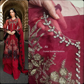 Sale‼️Open Pic/Maria B Soiree Luxury Formals/D6/Red