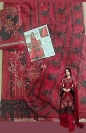 Sale‼️Open Pic/Maria B Soiree Luxury Formals/D6/Red