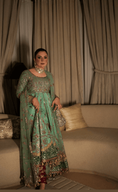 Spotted in Hussain Rehar Doll House Wedding/Zeenat/Aqua Blue