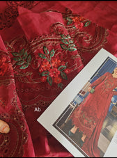 Open Open Pic/Maria B Eid Lawn 26/Vol 2/D-05/Red