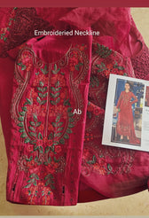 Open Open Pic/Maria B Eid Lawn 26/Vol 2/D-05/Red