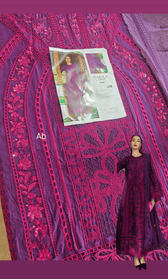 Open Pic/Hot🔥Sale ‼️Maria B Luxury Lawn 26/Vol 2/D-14/Purple