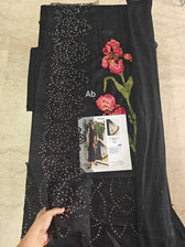 Open Pic/Hot🔥Seller‼️ Maria B Luxury Lawn 26/Vol 2/D-10/Black