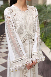 Restocked/Maria B Eid Lawn 26/Vol 2/D-01/Off White