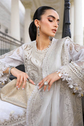 Restocked/Maria B Eid Lawn 26/Vol 2/D-01/Off White