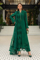 Restocked/Maria B Eid Lawn 26/Vol 2/D-04/Emerald Green