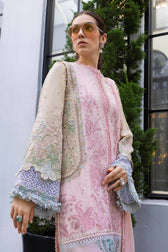 Hot🔥Seller/Maria B Luxury Lawn 26/Vol 2/D-09/Pink