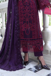 Restocked/Maria B Eid Lawn 26/Vol 2/D-14/Purple