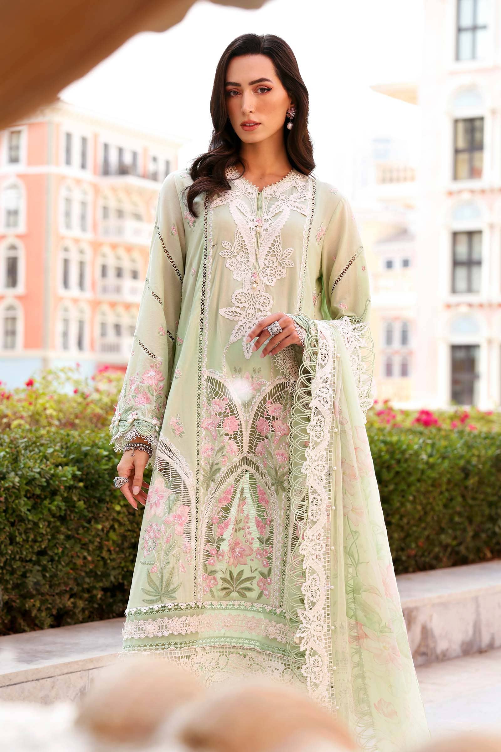 Maria B Lawn 26/11A/Apple Green