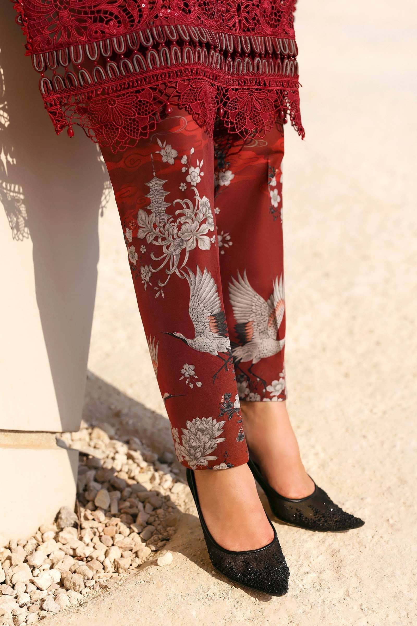 Maria B Lawn 26/7A/Red