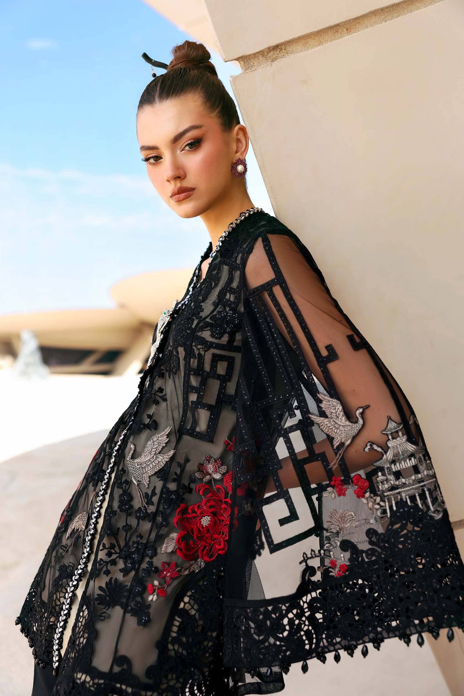 Maria B Lawn 26/7B/Black