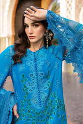 Maria B Lawn Pakistani Suit Restocked/Maria B Luxury Lawn 25/3B/Ferozi