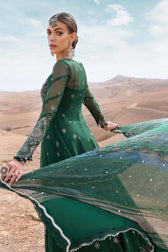 Maria B Lawn Pakistani Suit Restocked/Maria B Luxury Lawn 25/7A/Green