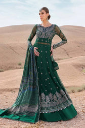 Maria B Lawn Pakistani Suit Restocked/Maria B Luxury Lawn 25/7A/Green