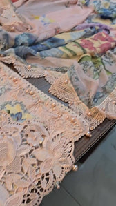 Stitched Look of Unstitched Maria B M Prints 25/11 A/Size - XL L M S
