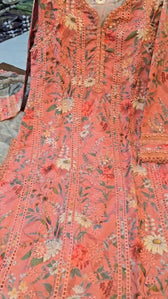 Stitched Look of Unstitched Maria B M Prints 25/8A/Size - XL L M S