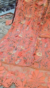 Stitched Look of Unstitched Maria B M Prints 25/8A/Size - XL L M S