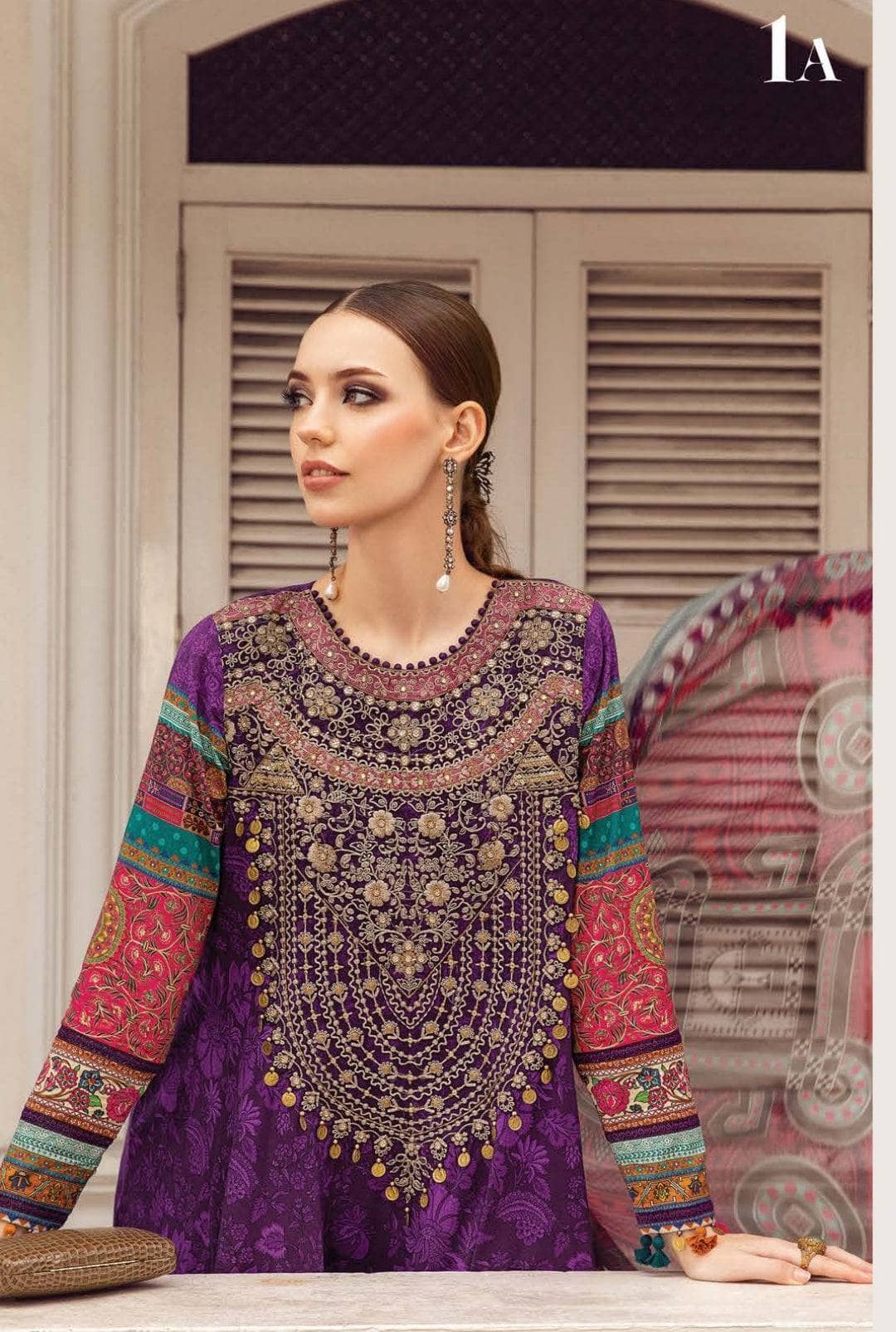 Maria B Luxury Winter Collection Restocked/Maria B M Prints Fall Edit 23/1 A