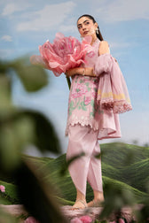 Maria B M Basics Dreamscape/4A/Light Pink