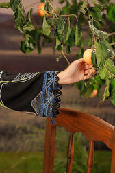 Maria B M Basics 25/Fall-Winter/Embroidered Arabic Lawn Suit | MB-PFUS25-08B/