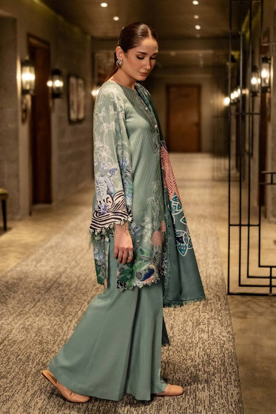 Maria B M Basics Winter Pakistani Suits Maria B M Basics/Fall-Winter/12 B