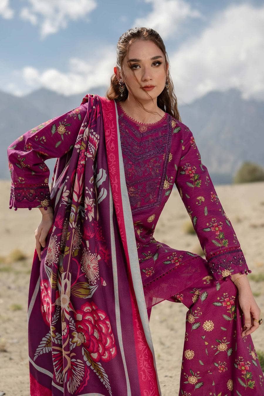Maria B M Basics Winter Pakistani Suits Maria B M Basics/Fall-Winter/5 A