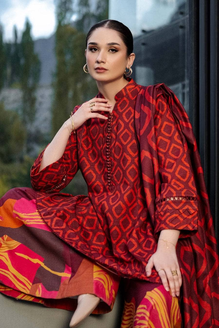 Maria B M Basics Winter Pakistani Suits Maria B M Basics/Fall-Winter/6 B