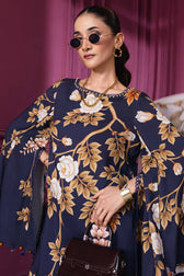 Maria B M Basics Winter Pakistani Suits Maria B M Basics/Vol 2/Linen Suit/2A/Blue