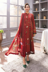 Maria B M Basics Winter Pakistani Suits Maria B M Basics/Vol 2/Marina Twill Suit/5A