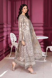 Maria B M Basics Winter Pakistani Suits Maria B M Basics/Vol 2/Slub Khaddar/Grey/1A