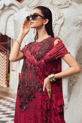 Restocked/Maria B M Prints 25/Fall Edit/2A/Red & Black