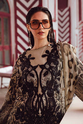 Restocked/Maria B M Prints 25/Fall Edit/2B/Beiges and Black