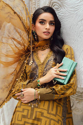 Restocked/Maria B M Prints 25/Fall Edit/3 A/Mustard