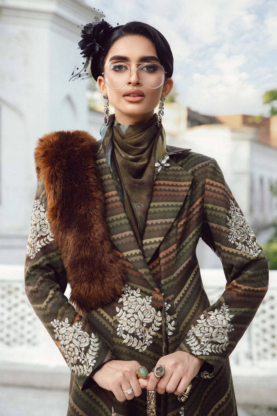 Restocked/Maria B M Prints 25/Fall Edit/5B/Brown