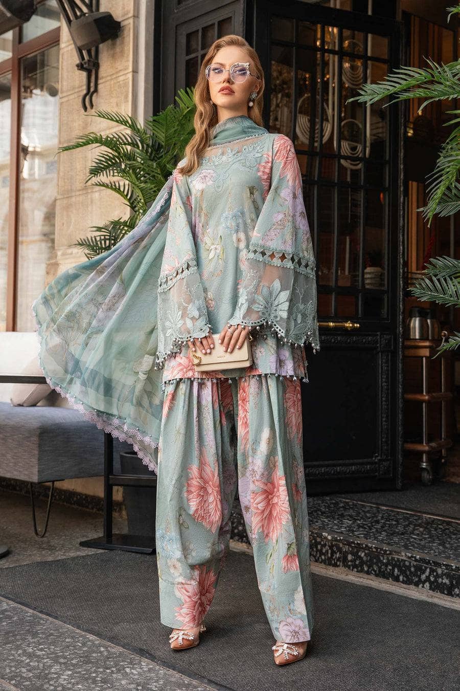 Maria B M Prints Luxury Winter Collection Maria B M Prints 24/Fall Edit/6A