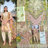 Sale‼️Open Pic/Maria B M Prints 26/Safari Scape/9 A/Lemon Yellow/Chiffon Dupatta