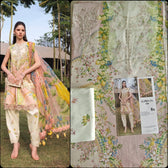 Sale‼️Open Pic/Maria B M Prints 26/Safari Scape/9 A/Lemon Yellow/Chiffon Dupatta
