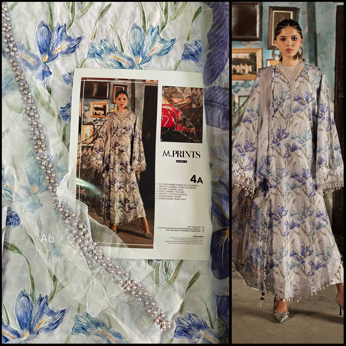Open Pic/Maria B M Prints/Fall Edit 26/4 A/Cambric/Lilac