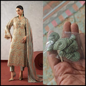 Open Pic/Maria B M Prints/Fall Edit 26/8 B/Irish Linen Suit/Sea Green/Shawl