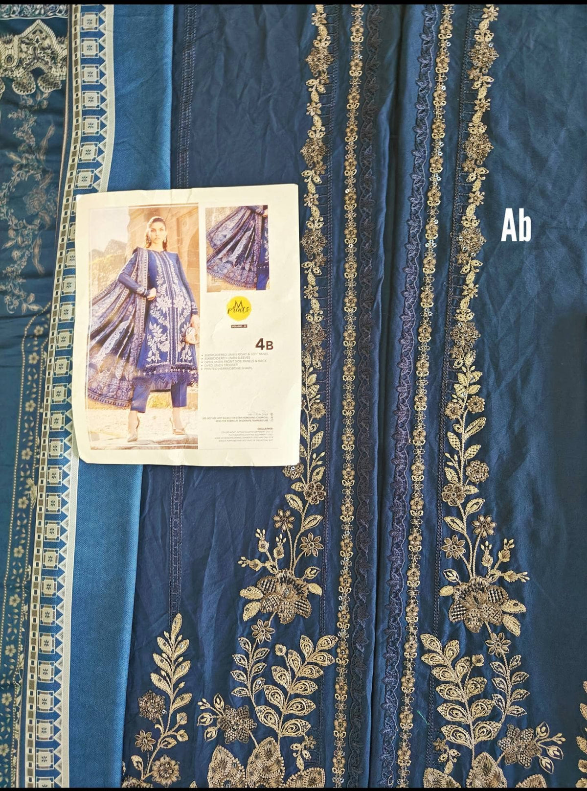 Sale‼️Open Pic/Maria B M Prints/4B With Warm Shawl