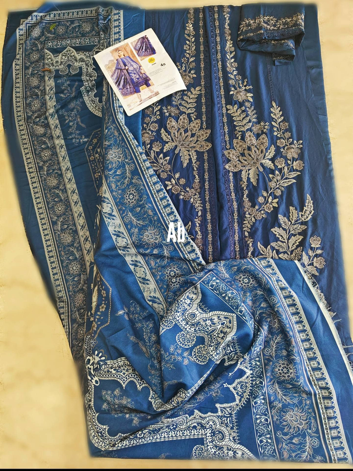 Sale‼️Open Pic/Maria B M Prints/4B With Warm Shawl