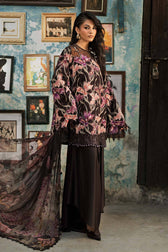 Maria B M Prints/Fall Edit 26/4 B/Cambric/Brown