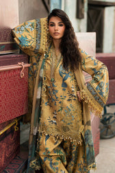 Maria B M Prints/Fall Edit 26/6 A/Cambric/Mustard