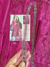 Open Pic/Maria B Luxury Lawn 25/2B/Magenta